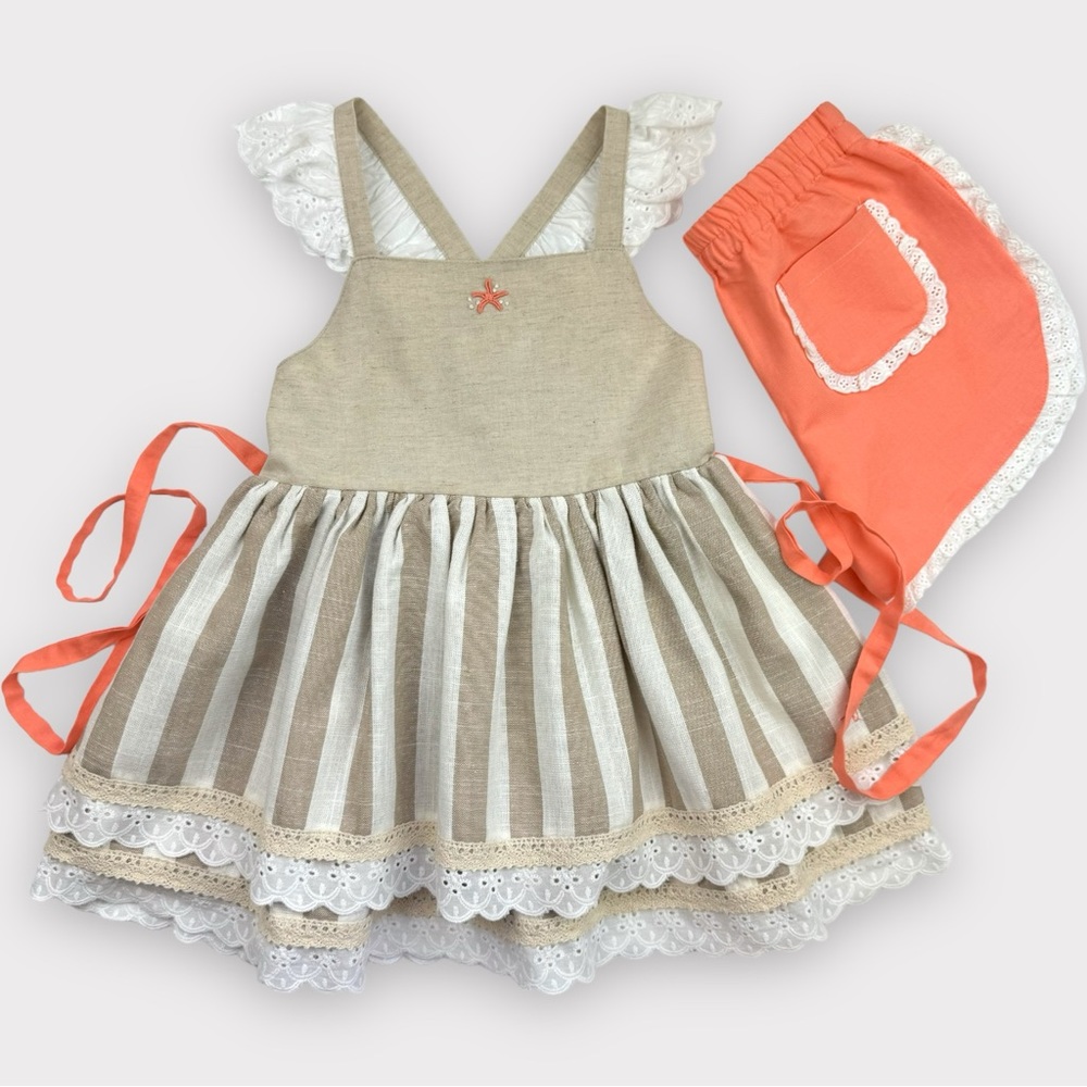 Sz 8 Love and Grow 🌟 store exclusive 🌟 Starfish tunic and shorts set